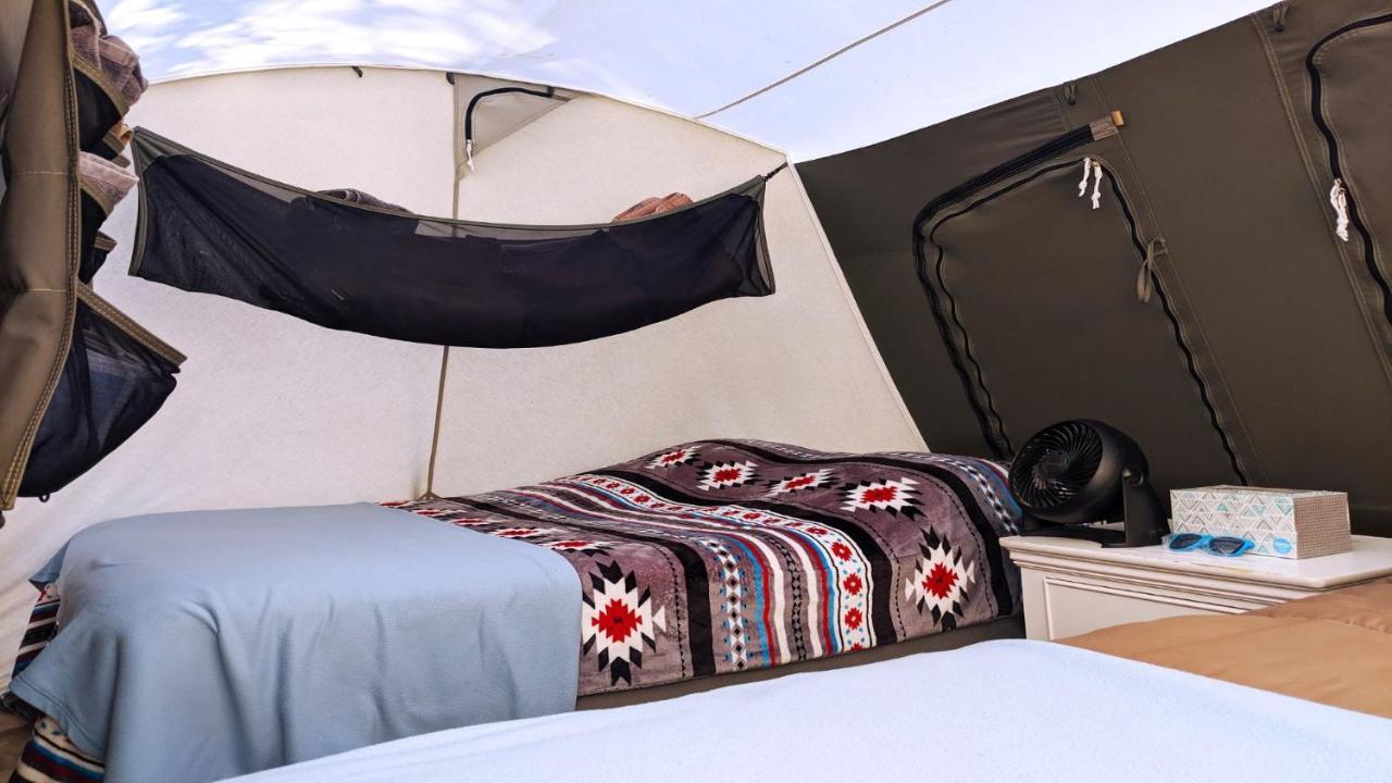 Funstays Glamping Setup Tent In Rv Park #4 Ok-T4 Moab Exteriér fotografie